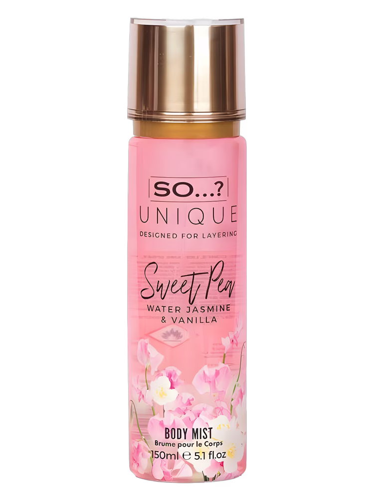 So...? Sweet Pea Water Jasmine & Vanilla