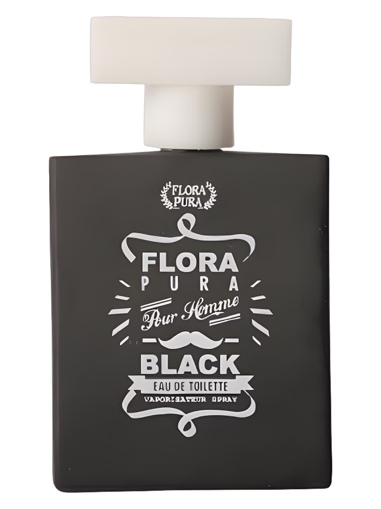 Flora Pura Black Pour Homme
