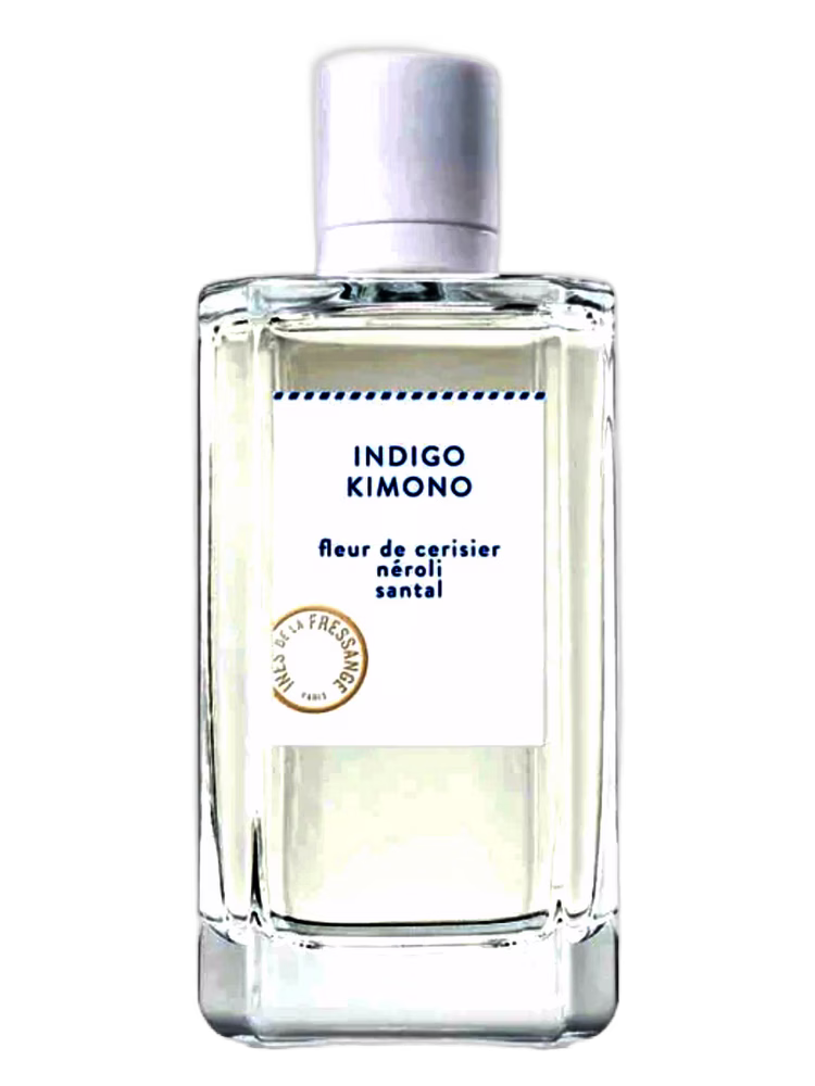 Ines de la Fressange Indigo Kimono