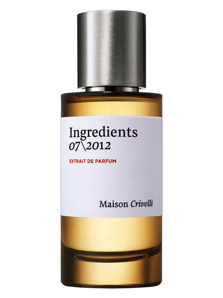 Maison Crivelli Ingredients 07-2012
