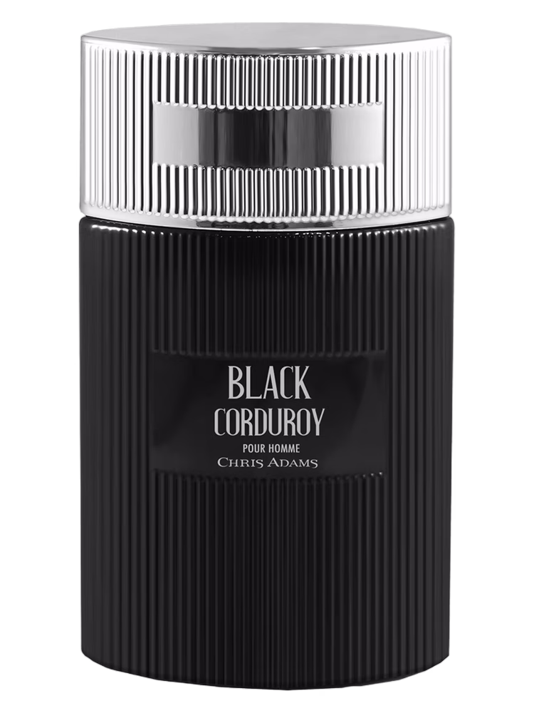 Chris Adams Black Corduroy Pour Homme