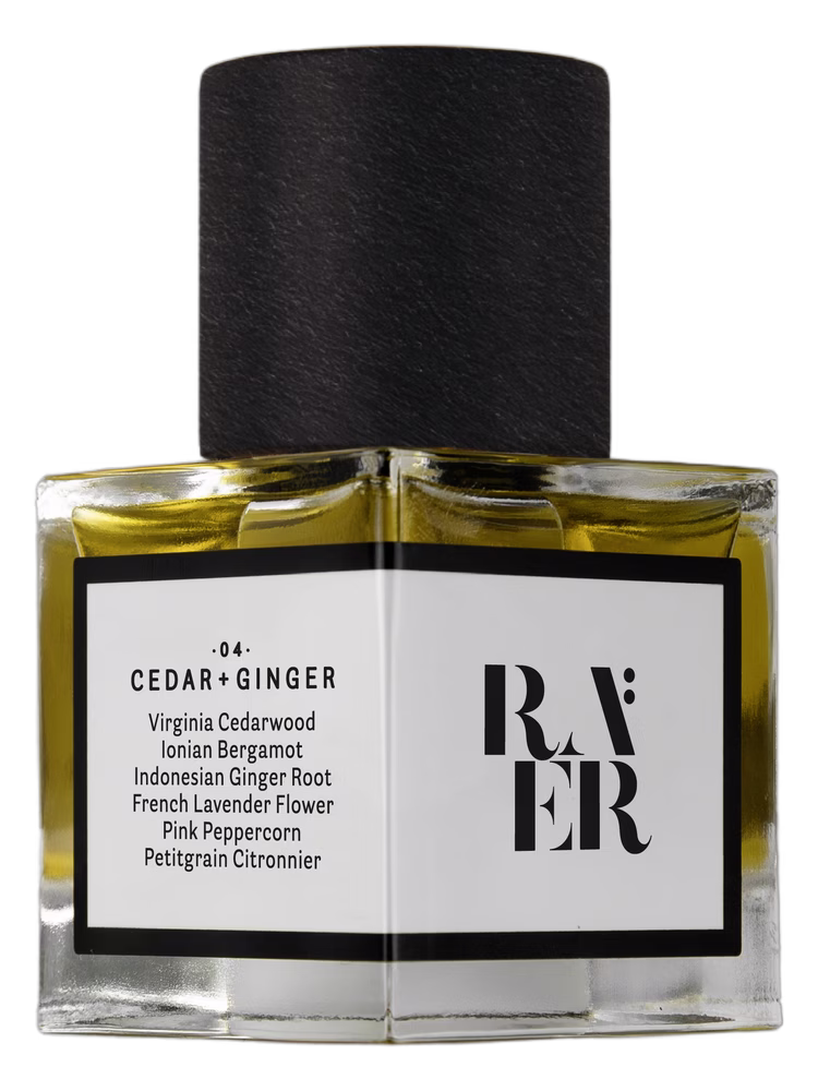 RAER Scents Accord No. 04: Cedar + Ginger