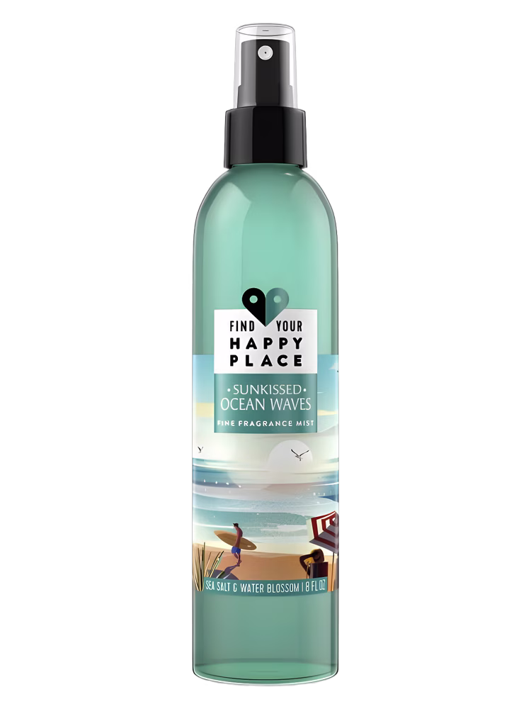 Find Your Happy Place Sunkissed Ocean Waves
