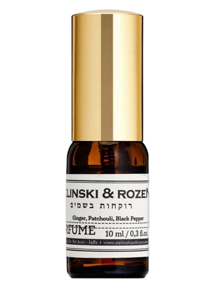 Zielinski & Rozen Ginger, patchouli, black pepper, aloysia