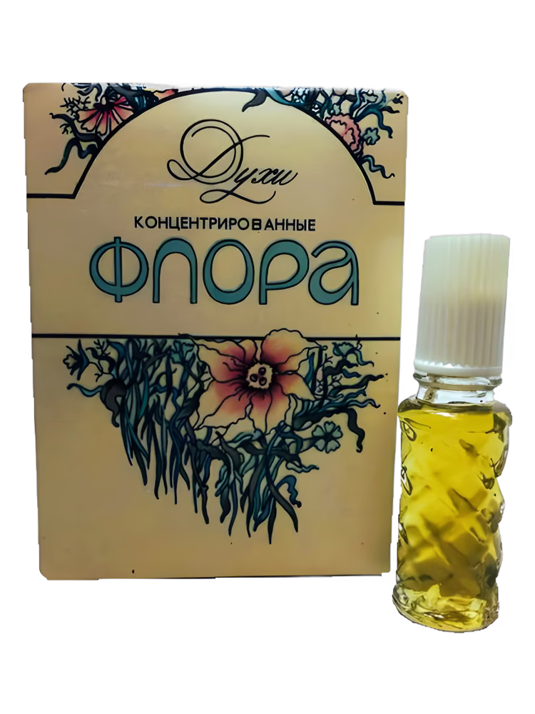 Харьковская парфюмерно-косметическая фабрика - Kharkov perfume factory Флора - Flora