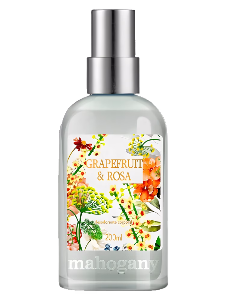 Mahogany Água Intensa Grapefruit & Rosa