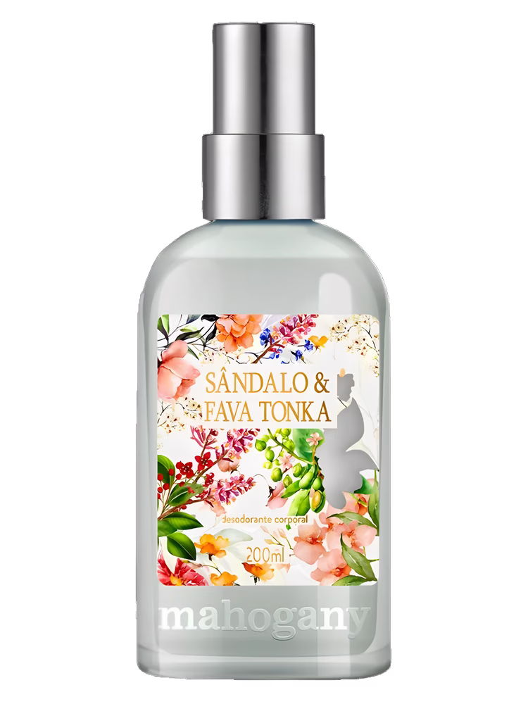 Mahogany Água Intensa Sândalo & Fava Tonka