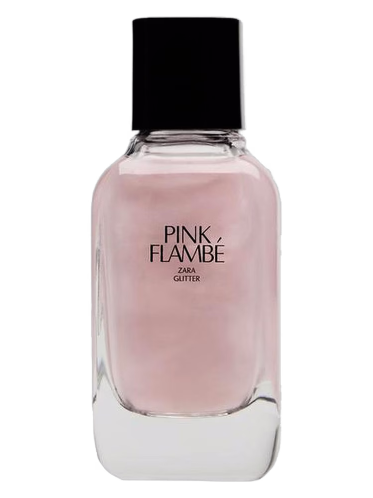 Zara Pink Flambe Glitter