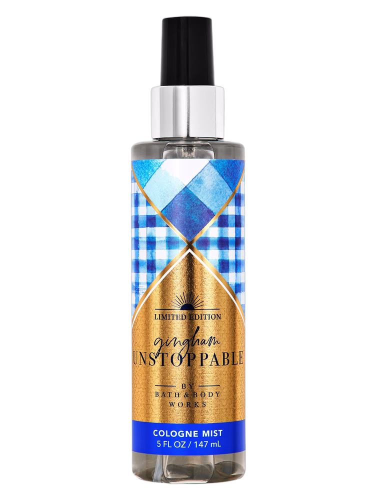 Bath & Body Works Gingham Unstoppable Cologne Mist