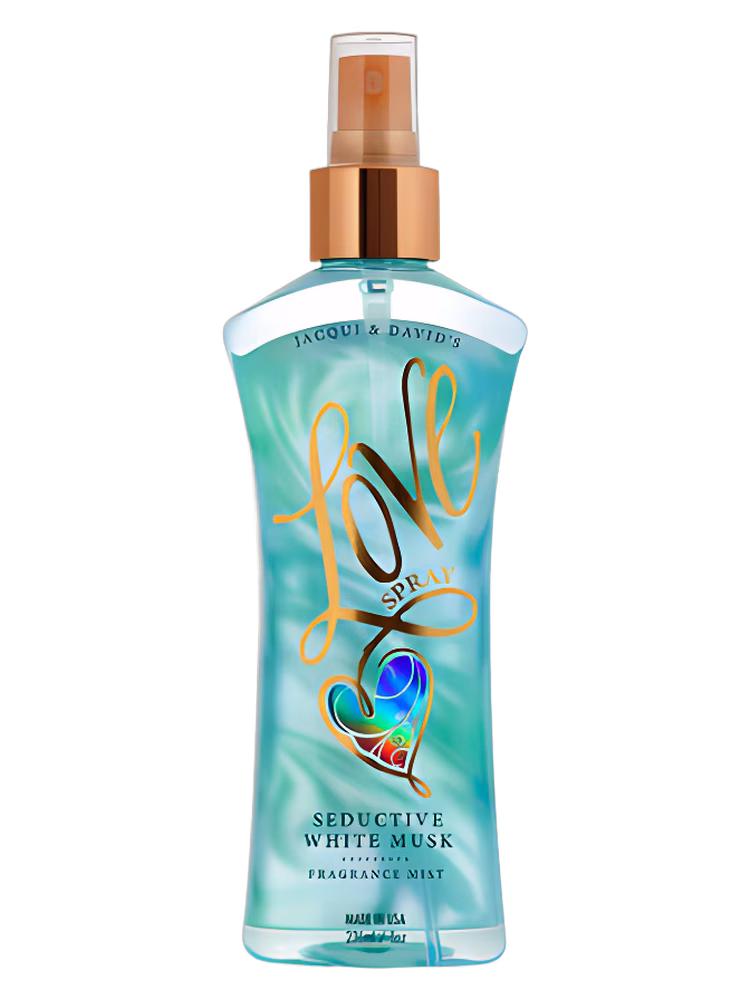 Jacqui & David Love Spray Seductive White Musk