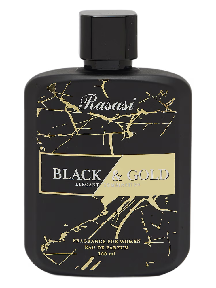 Rasasi Black & Gold Elegant Combination