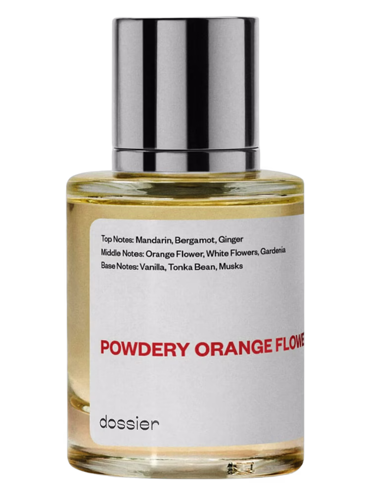 Dossier Powdery Orange Flower